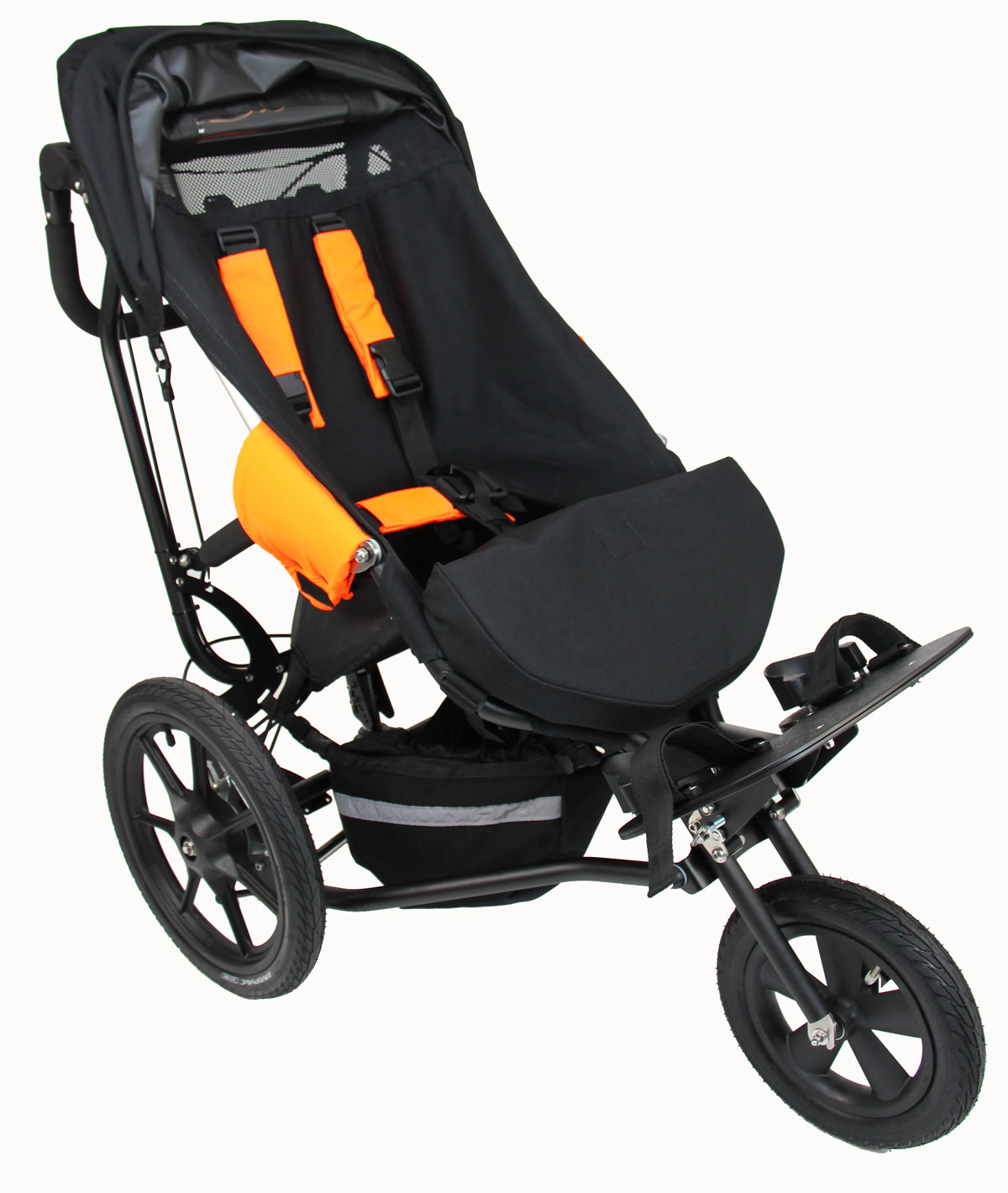 Delta All-Terrain buggy with seat extender fitted