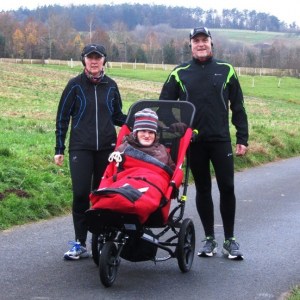 Running in Germany with Delta buggy